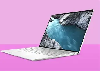 Ultra-Slim White Laptop