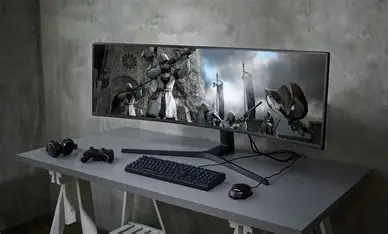 Gaming Setup Ultrawide Monitor